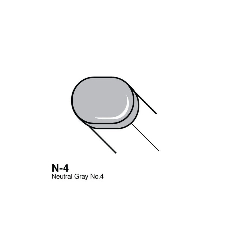 Copic Sketch marker Neutral Gray No.4