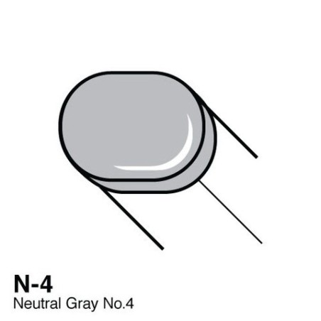 Copic Sketch marker Neutral Gray No.4
