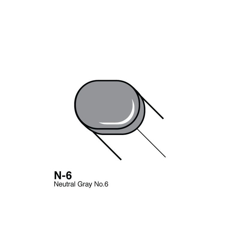 Copic Sketch marker Neutral Gray No.6