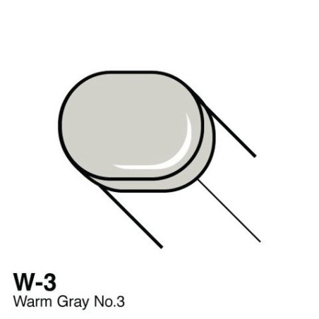 Copic Sketch marker Warm Gray No.3