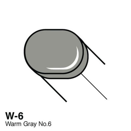 Copic Sketch marker warm grey nr6 W6