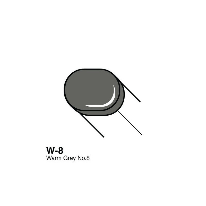 Copic Sketch marker Warm Gray No.8