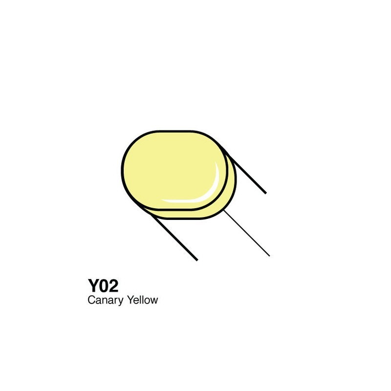 Copic Sketch marker Canary Yellow