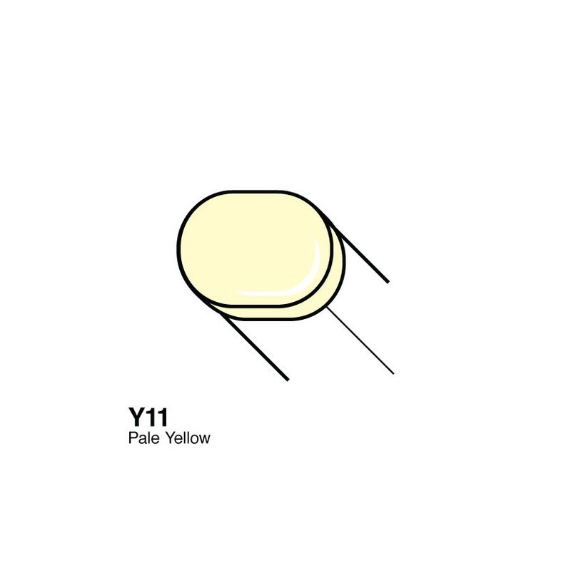 Copic Sketch marker Pale Yellow