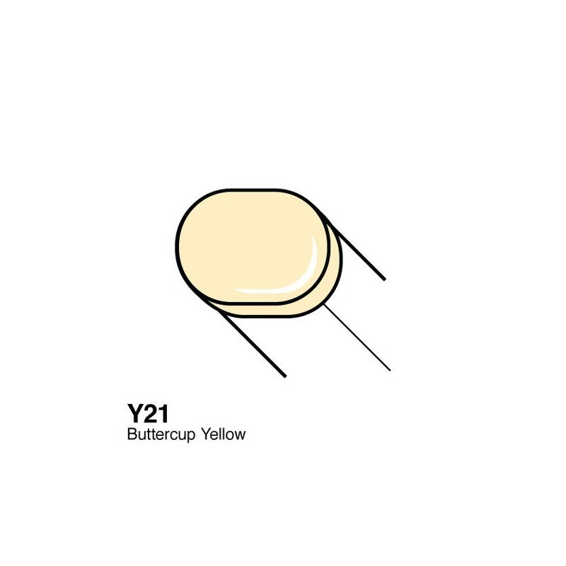 Copic Sketch marker Buttercup Yellow