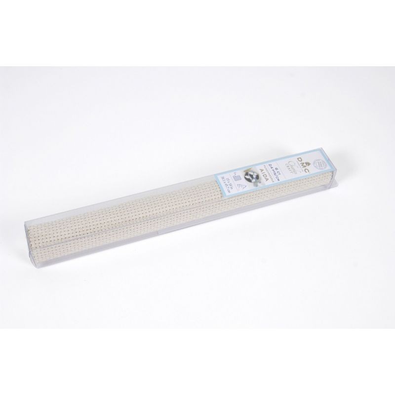 Punch stof 2,4 st./cm  50.8x61cm ecru