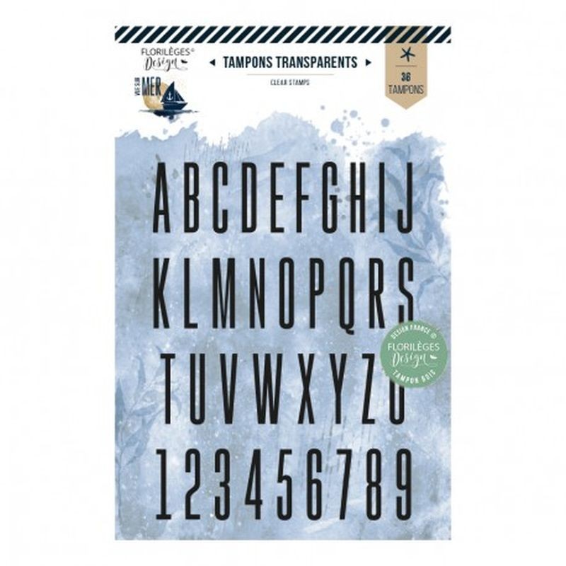 Clear Stamps alfabet fijn