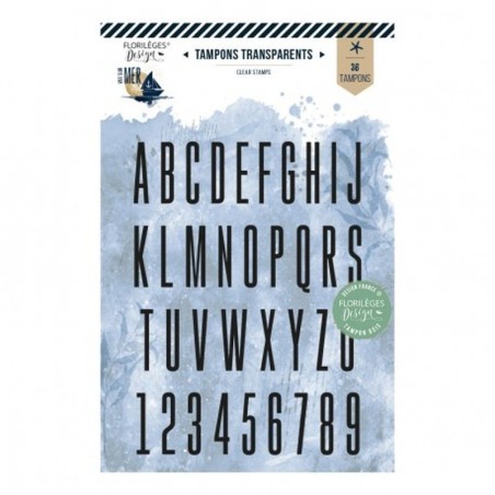 Clear Stamps alfabet fijn