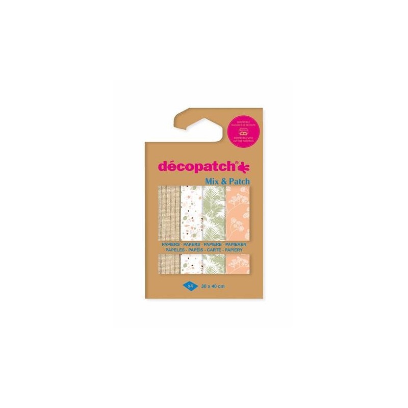Decopatch mix & match terracotta