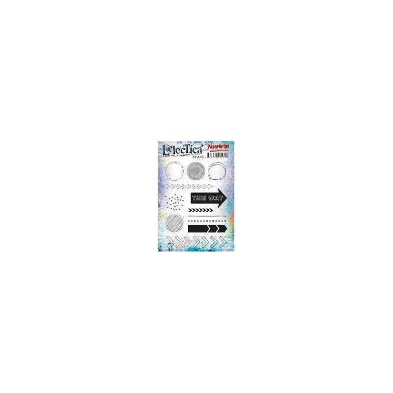stempel Eclectica - PaperArtsy Set 03