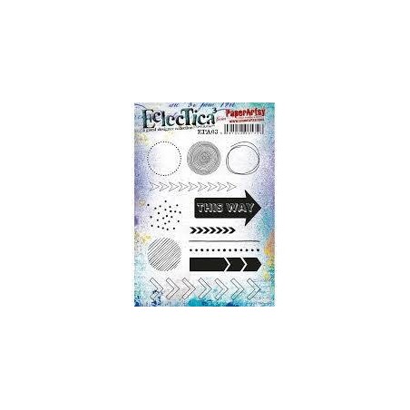 stempel Eclectica - PaperArtsy Set 03