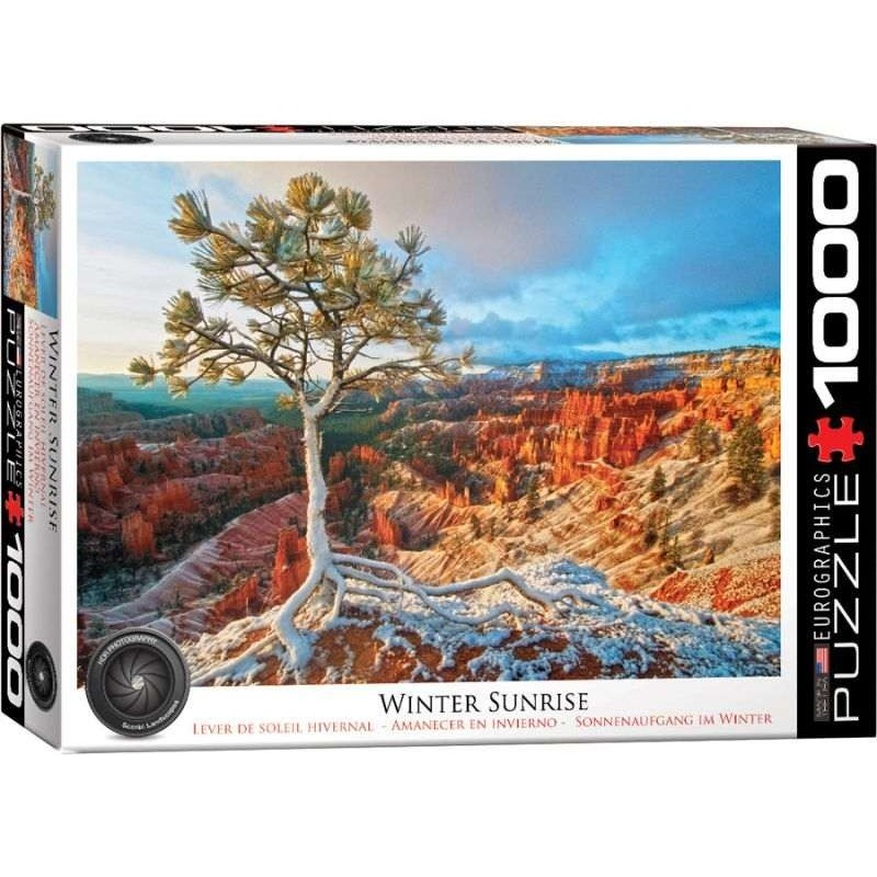 Puzzel Winter Sunrise (1000)