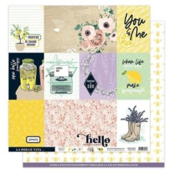 Papier scrapb. DOLCE VITA 1