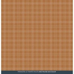 Papier imprim CANNELLE & CHOCOLAT 06