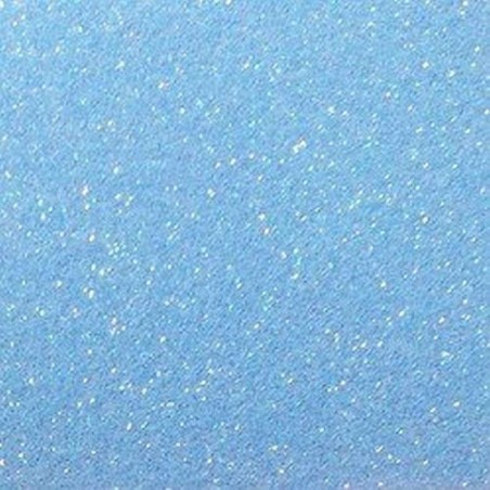 Flexfolie glitter  Neon Blue G0027
