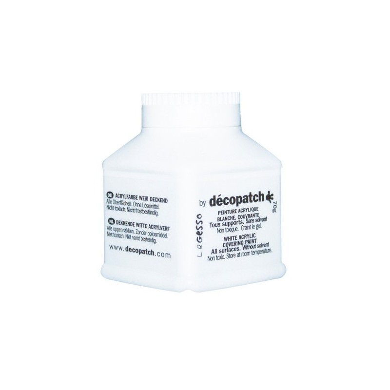 Dcopatch Gesso wit 70g grondering