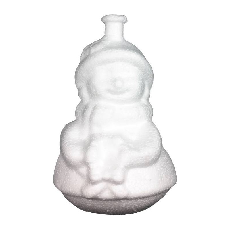 Styropor sneeuwpop
