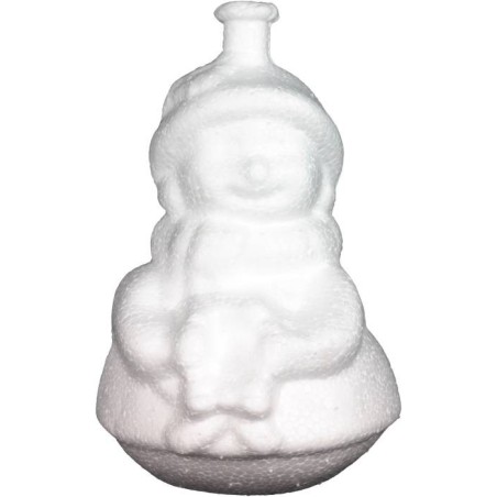 Styropor sneeuwpop