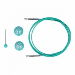 KnitPro Swivel 360 Verwis. kabel voor 120cm naald