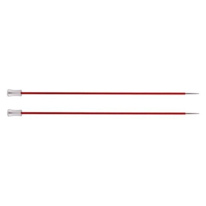 Knitpro Zing Breinaalden met knop mtallic 2,5mm