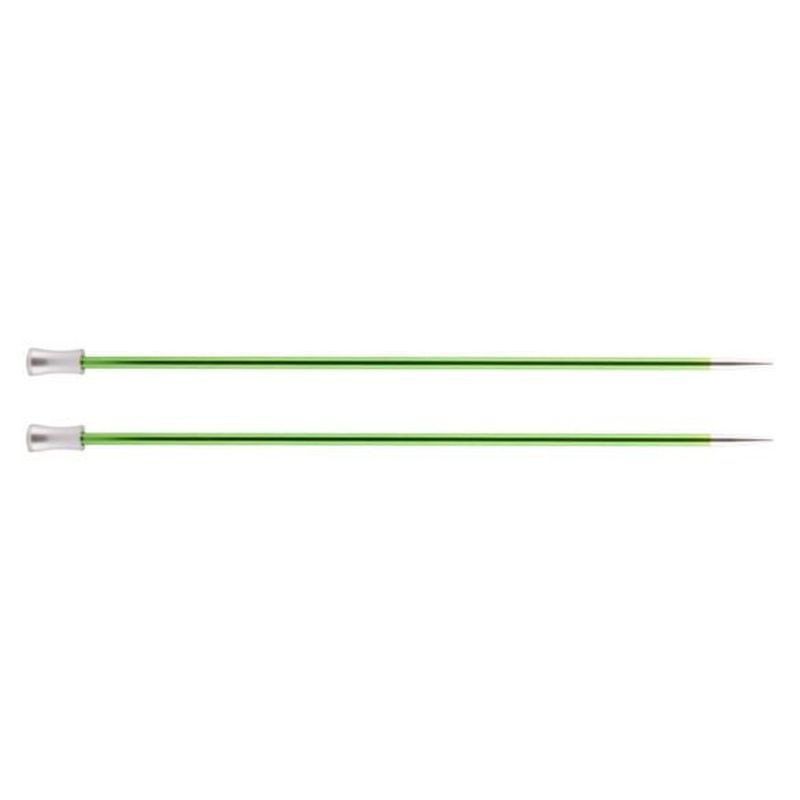 Knitpro Zing Breinaalden met knop mtallic 3.5mm