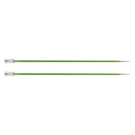 Knitpro Zing Breinaalden met knop mtallic 3.5mm