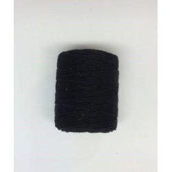 Katoentouw fijn 50gr 65m zwart