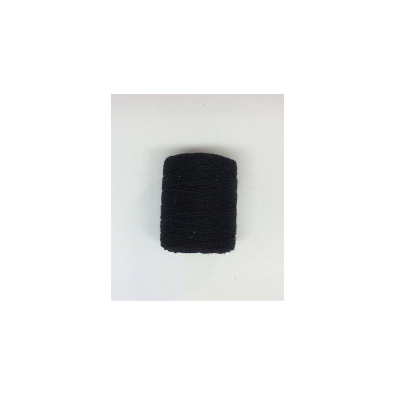 Katoentouw fijn 50gr 65m zwart