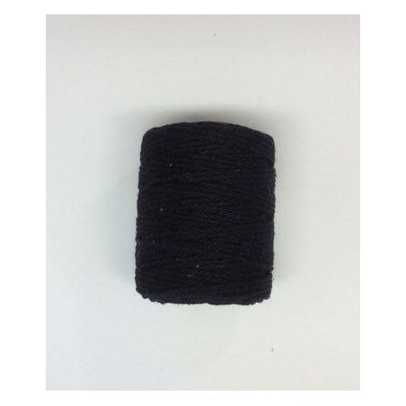 Katoentouw fijn 50gr 65m zwart