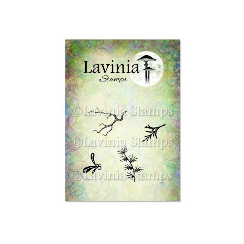Lavinia Winter foliage stamp