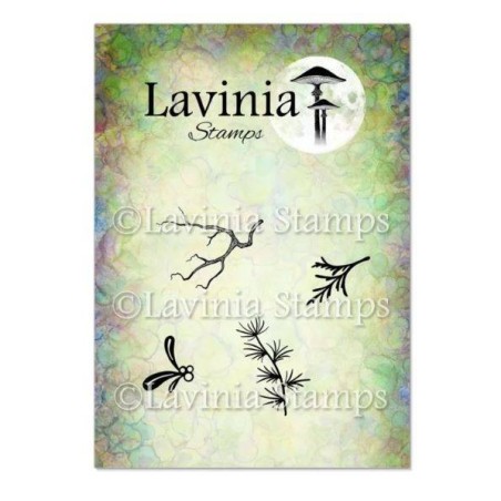 Lavinia Winter foliage stamp