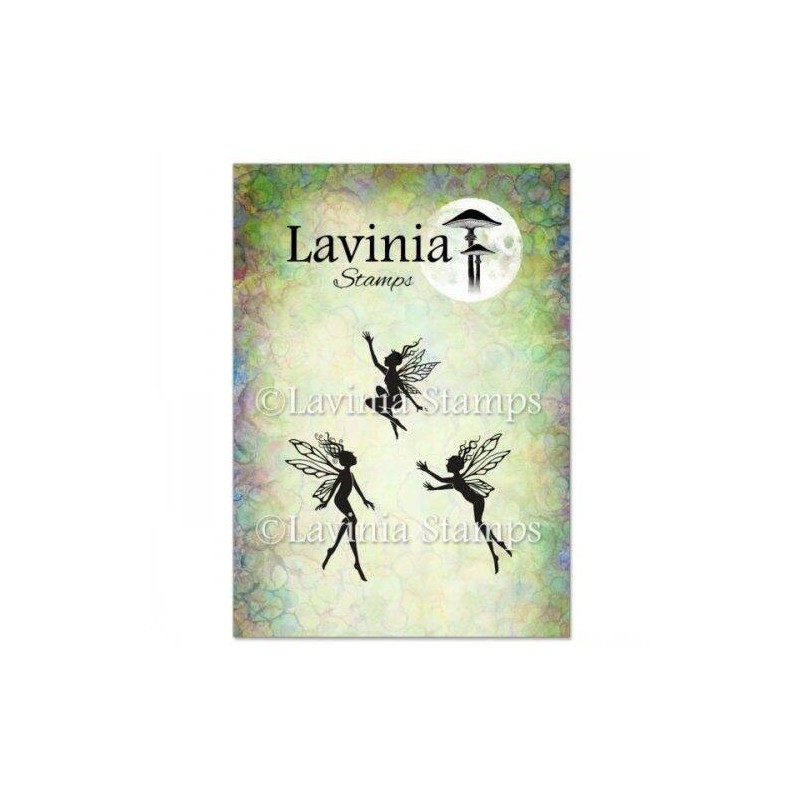 Lavinia Three Dancing Fairies stamp