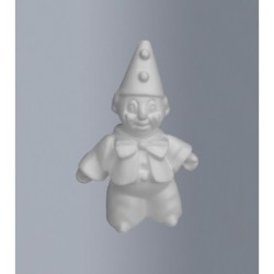 Styropor clown 23cm puntmuts 62