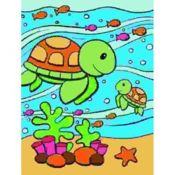 Schilderenopnr.Sea Turtles MFP21