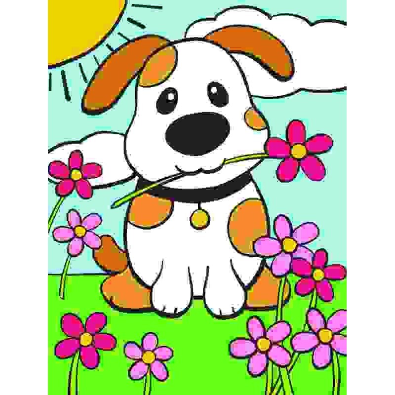 Schilderenopnr.Puppy  MFP22