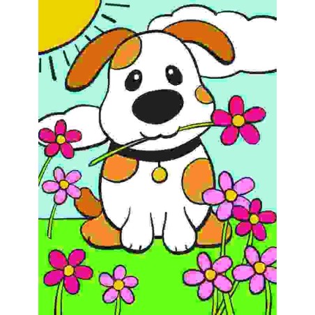 Schilderenopnr.Puppy  MFP22