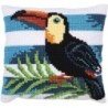 Kruissteekkussen Toucan Journey