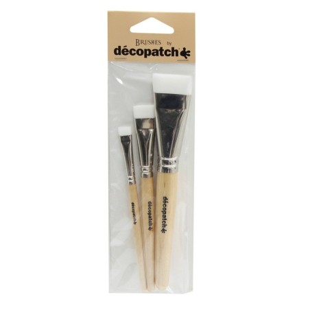 Dcopatch set penselen nylon  3st