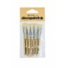 Decopatch set korte penselen 5st