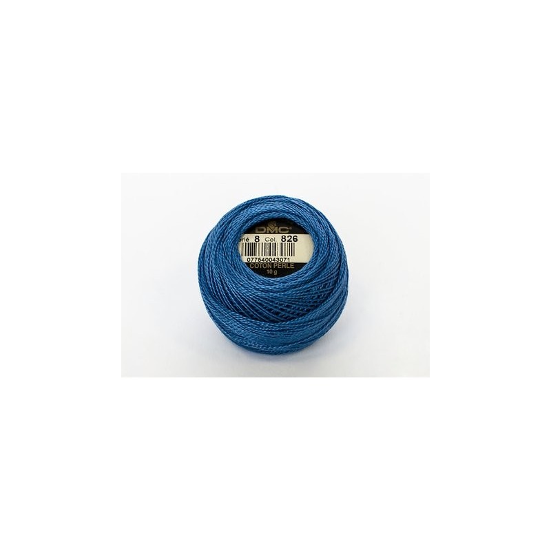 CotonPerl8Ijsblauw,donker826