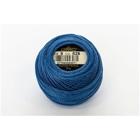 CotonPerl8Ijsblauw,donker826