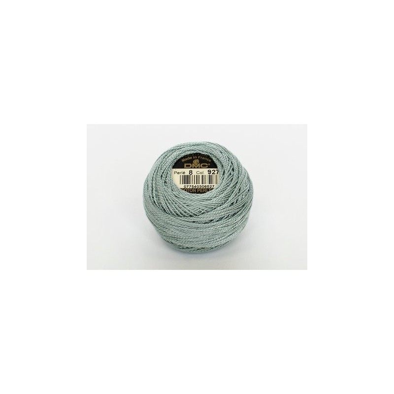 CotonPerl8Blauwgrijs,licht927