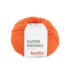 SUPER MERINO 46 donker oranje100 gr