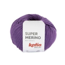 SUPER MERINO 47 donker mauve  100 gr