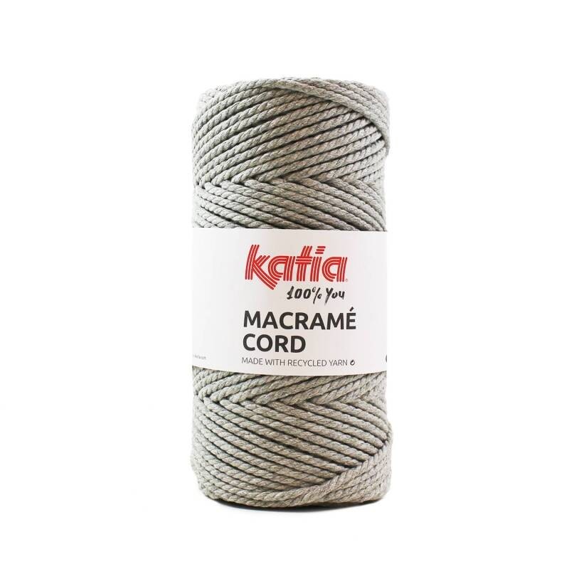 MACRAME CORD 102 gris claro 500gr