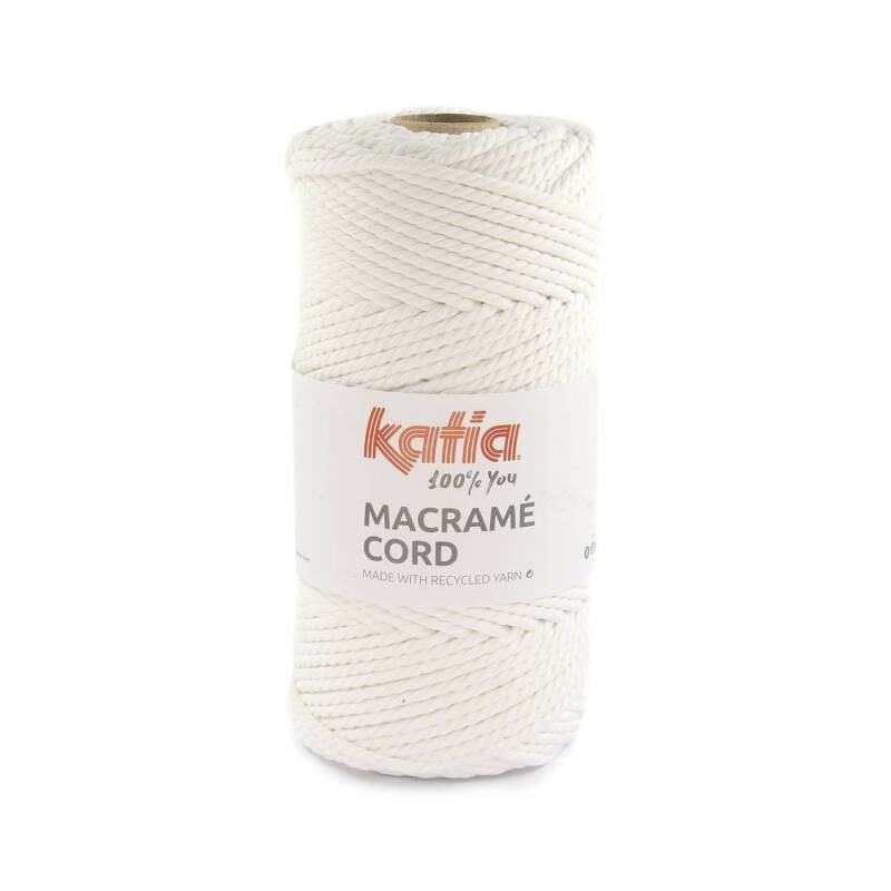 MACRAME CORD 115 blanco optico 500gr