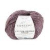 COTTON-MERINO TWEED 509 Donker bleekrood 50 gr