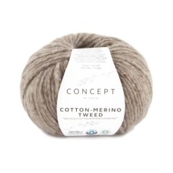 COTTON-MERINO TWEED 510 Reebruin 50 gr