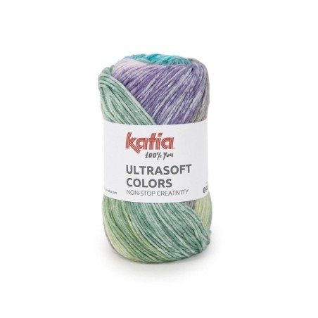 ULTRASOFT COLORS 204 Blauw-Lila-Groen 100