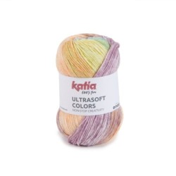 ULTRASOFT COLORS 205 Citroengeel-Oranje-Paars 100